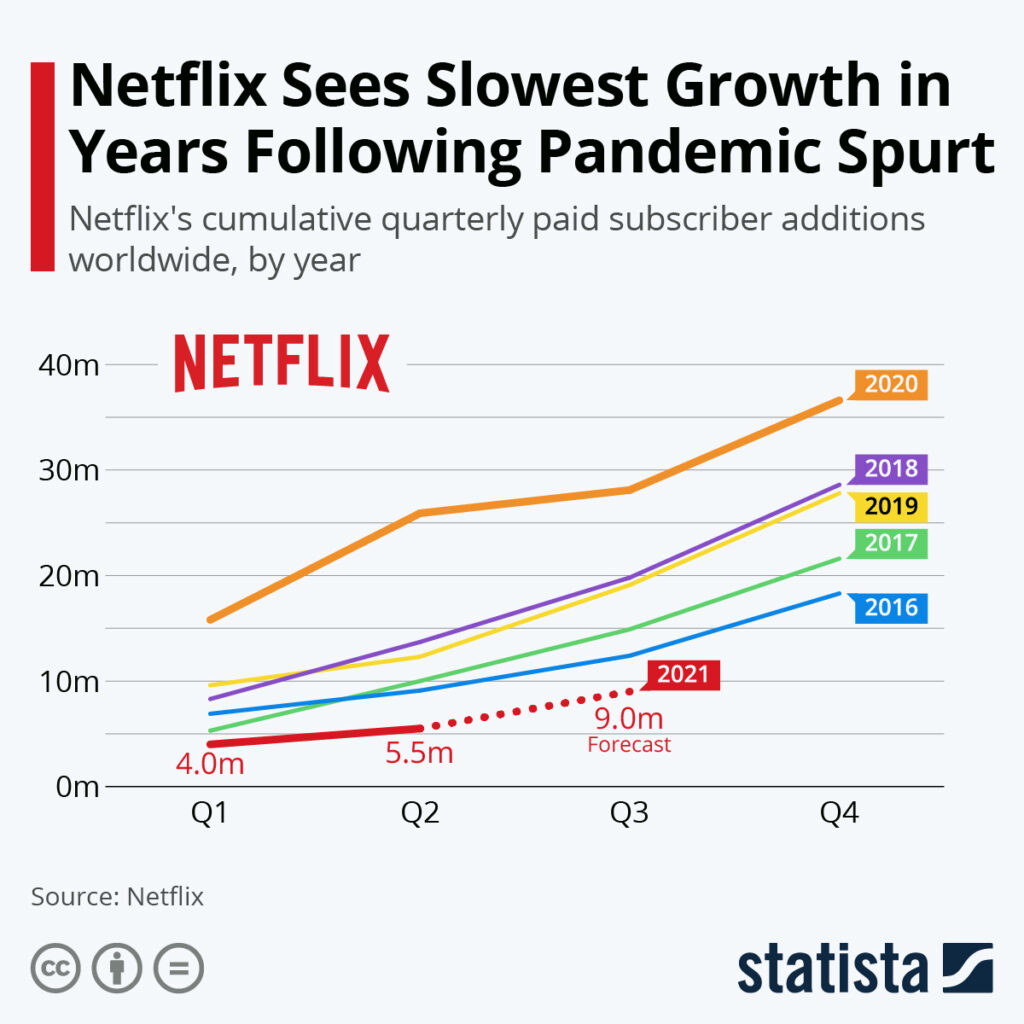 Netflix Annual Growth